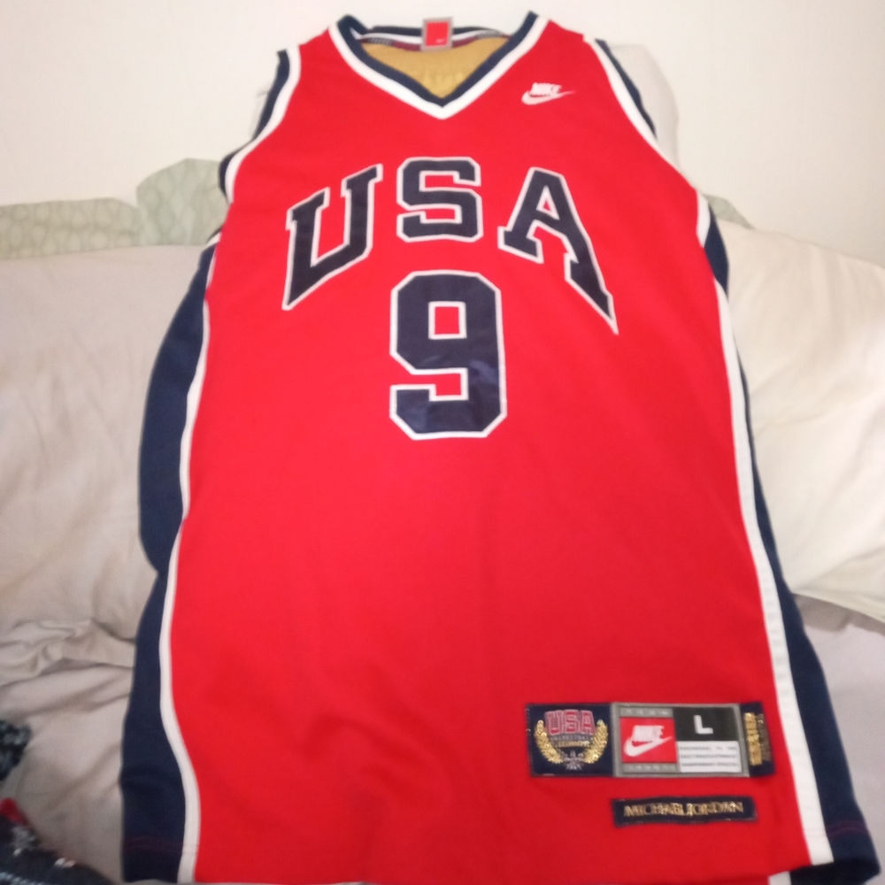 Vintage Nike Team USA 1984 Olympic Dream Team Michael Jordan Jersey size X Large